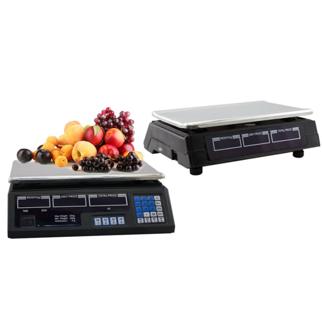 foto del prodotto trade shop bilancia elettronica digitale da cucina elettronica 40 kg professionale display 