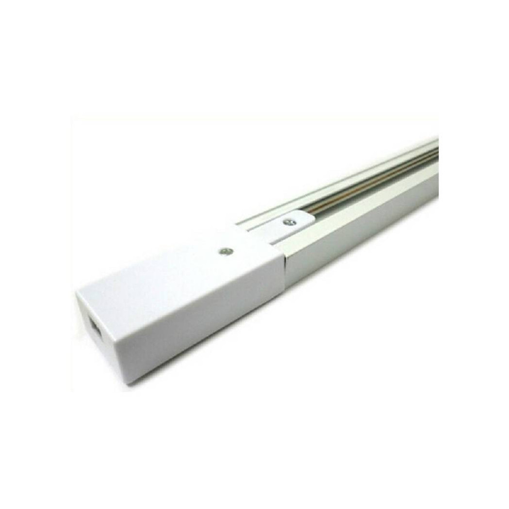 foto del prodotto trade shop binario 1mt elettrificato 2 poli rinforzato monofase bianco faro pista b bina b 