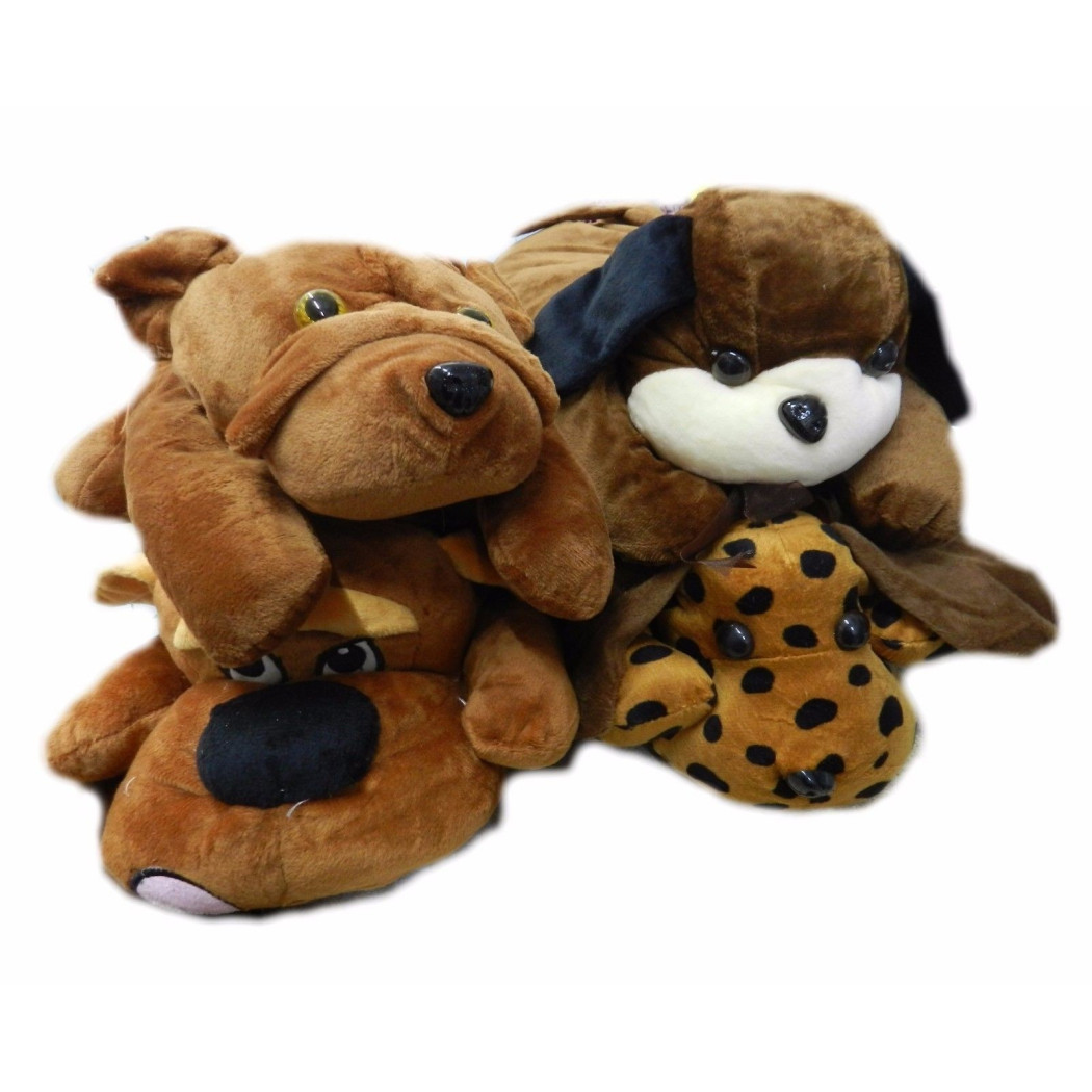 foto del prodotto trade shop borsa acqua calda elettrica a forma di peluche cane scaldino scalda mani letto 