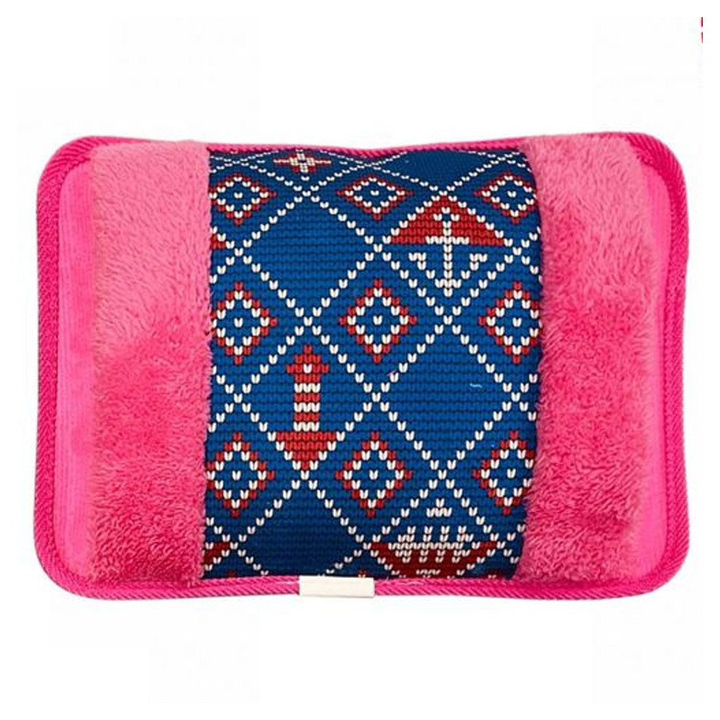foto del prodotto trade shop borsa acqua calda elettrica amore con tasca scalda mani vari colori fantasie 