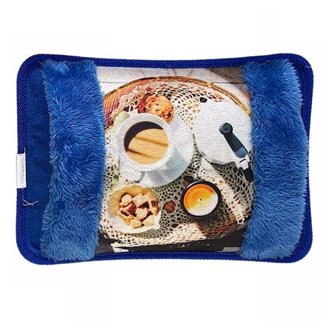 foto del prodotto trade shop borsa acqua calda elettrica patisserie con tasca scaldamani vari colori fantasie 