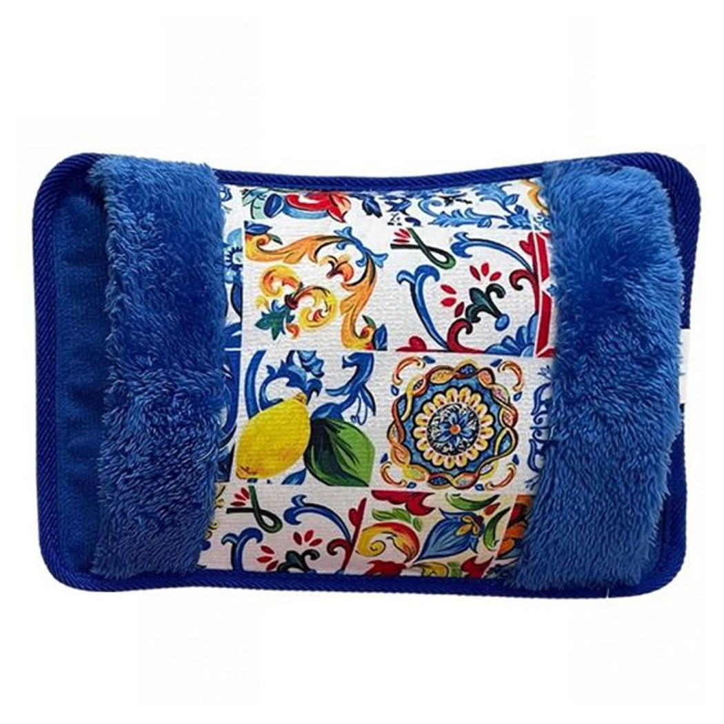 foto del prodotto trade shop borsa acqua calda elettrica vietri con tasca scalda mani vari colori fantasie 