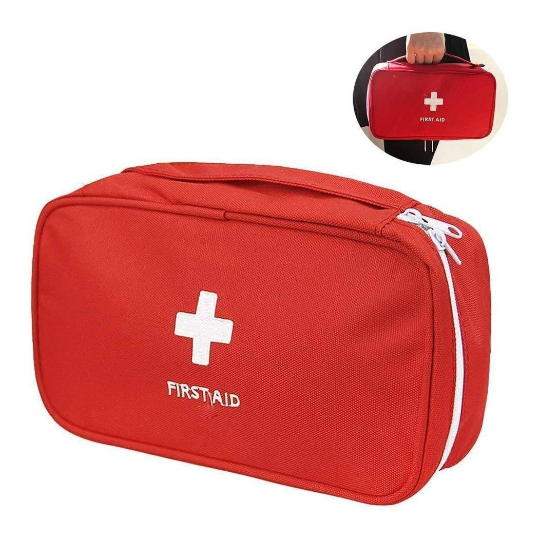 foto del prodotto trade shop borsa di pronto primo soccorso per auto moto casa borsetta medica emergenza 