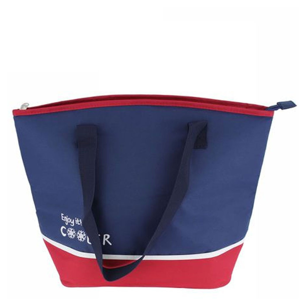 foto del prodotto trade shop borsa termica 18 litri frigo borsetta spiaggia mare escursione pic nic blu 8 ore 