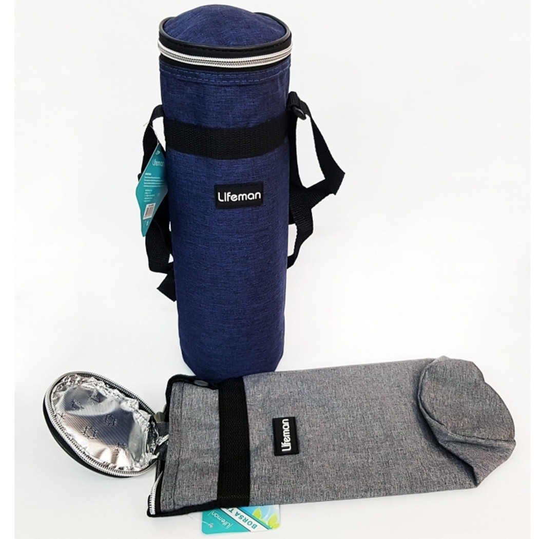 foto del prodotto trade shop borsa termica porta bottiglie bevande 1.5 litri frigo spiaggia escursione picnic 