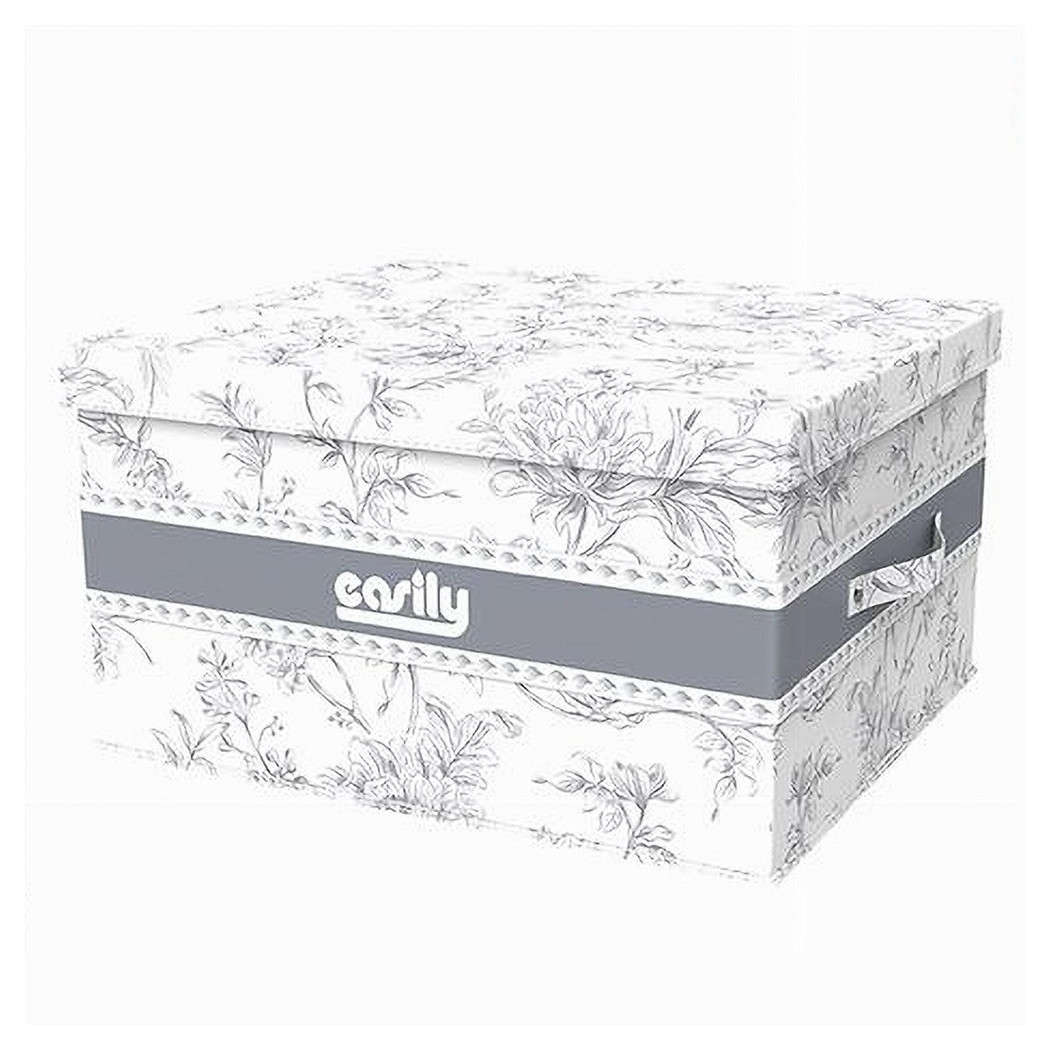 foto del prodotto trade shop box portatutto scatola salvaspazio contenitore organizer 48x38x28cm fantasia 87322 