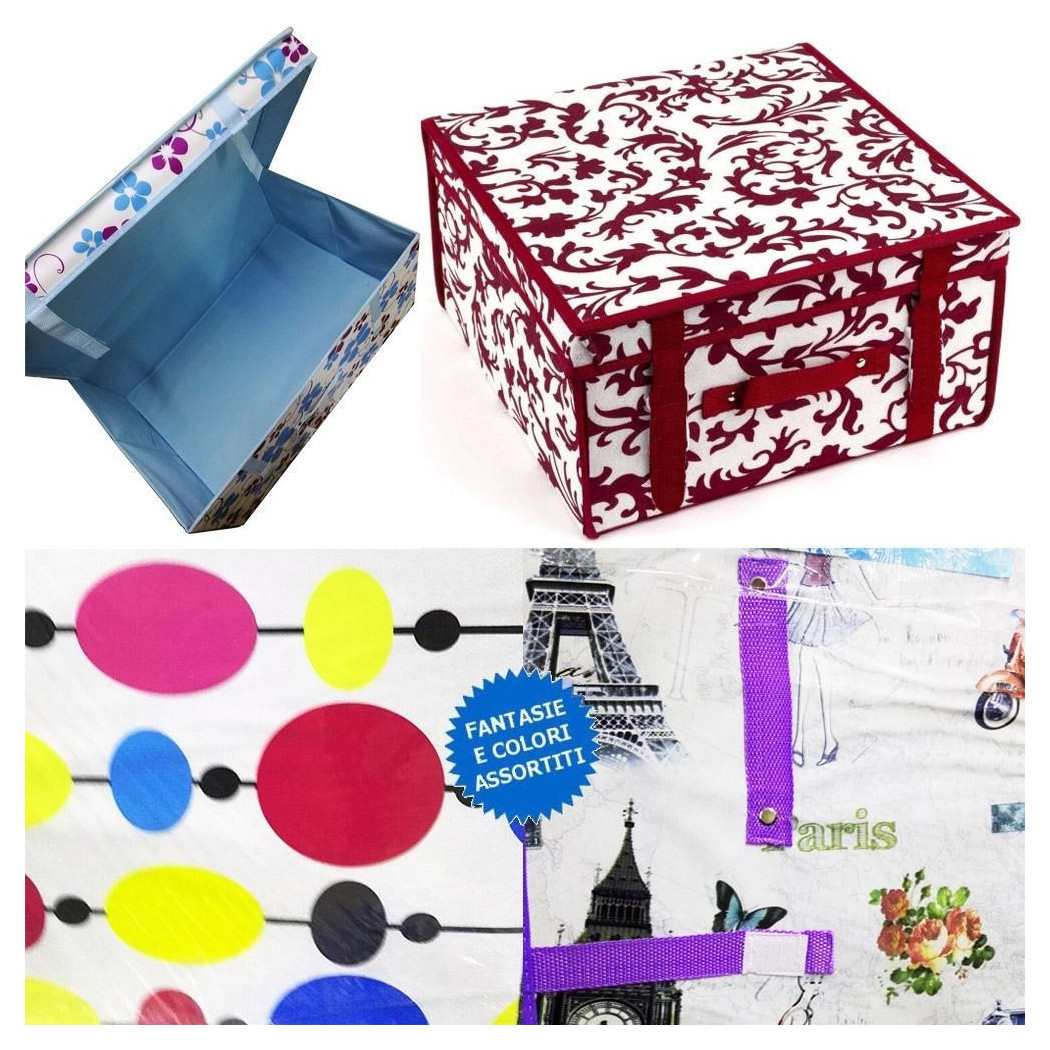 foto del prodotto trade shop box scatola organizer per la biancheria intima cambio stagione misure a scelta 60x50x40 cm 
