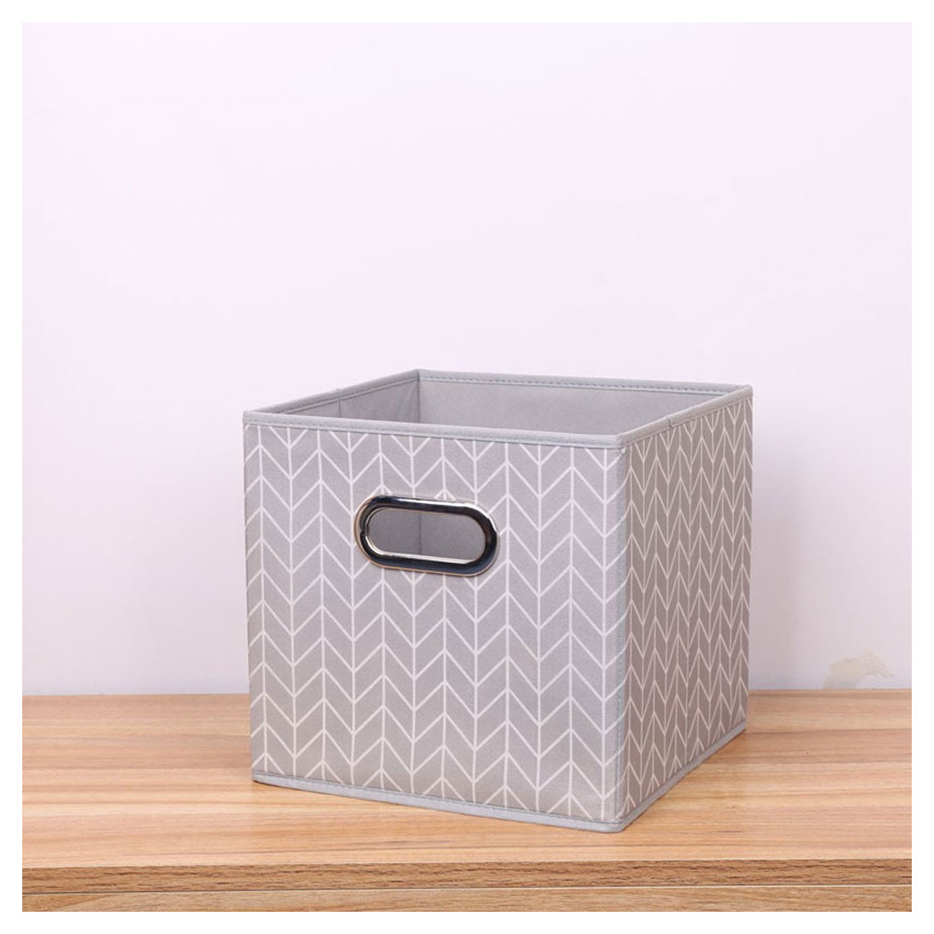 foto del prodotto trade shop box scatola salvaspazio armadio contenitore porta oggetti organizer 25x25x25 cm 