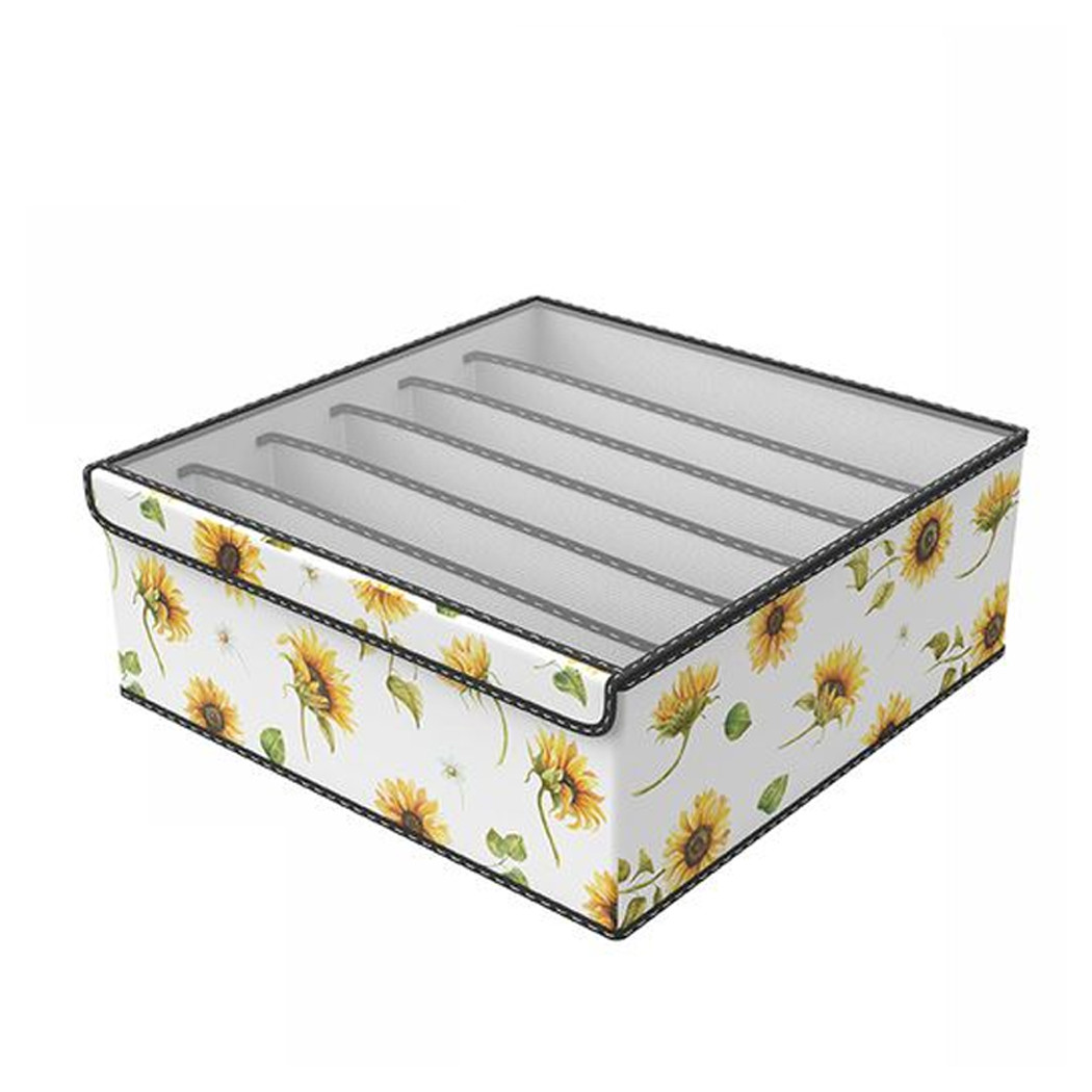 foto del prodotto trade shop box scatola salvaspazio armadio contenitore porta oggetti organizer 32x32x12 cm 