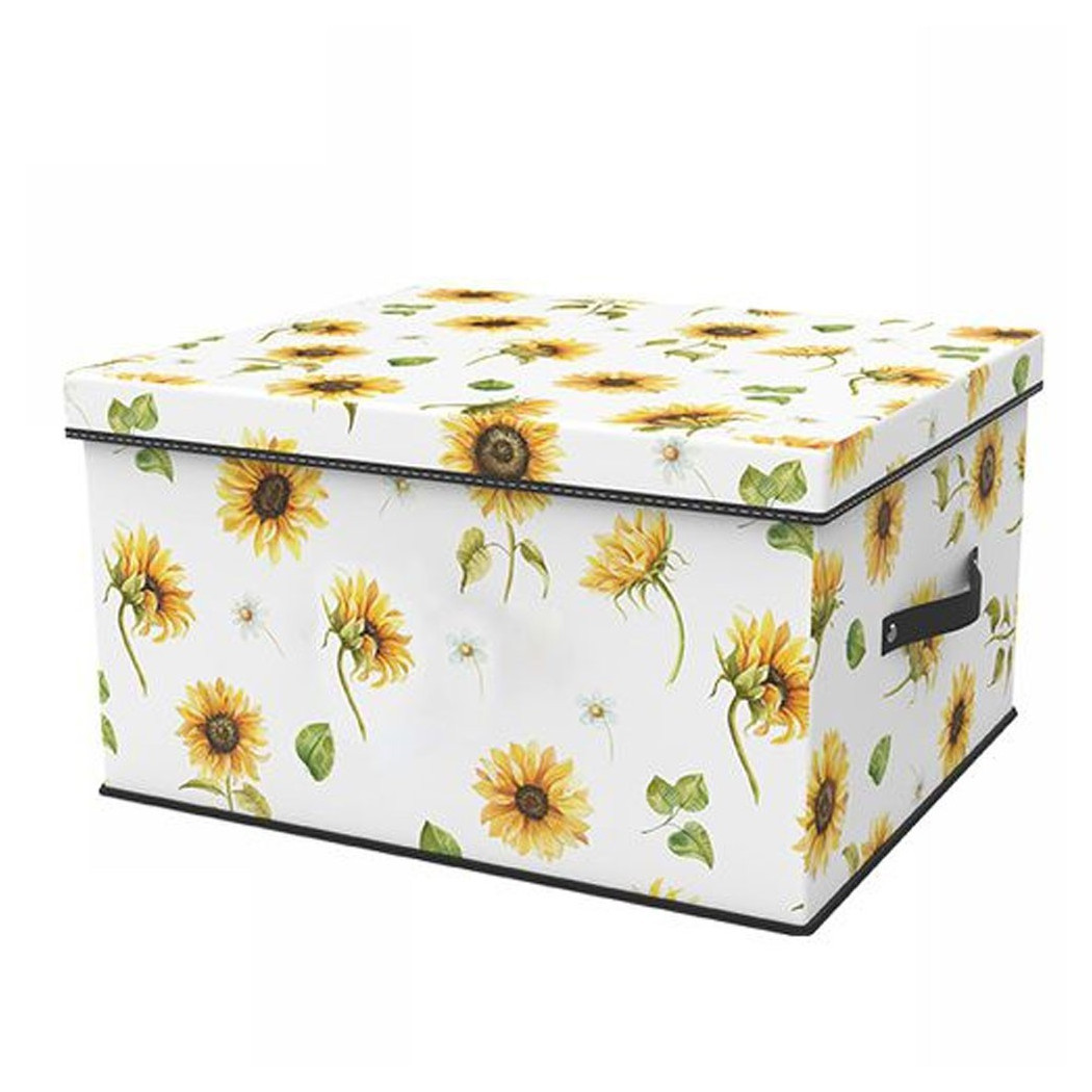 foto del prodotto trade shop box scatola salvaspazio armadio contenitore porta oggetti organizer 48x38x28 cm 