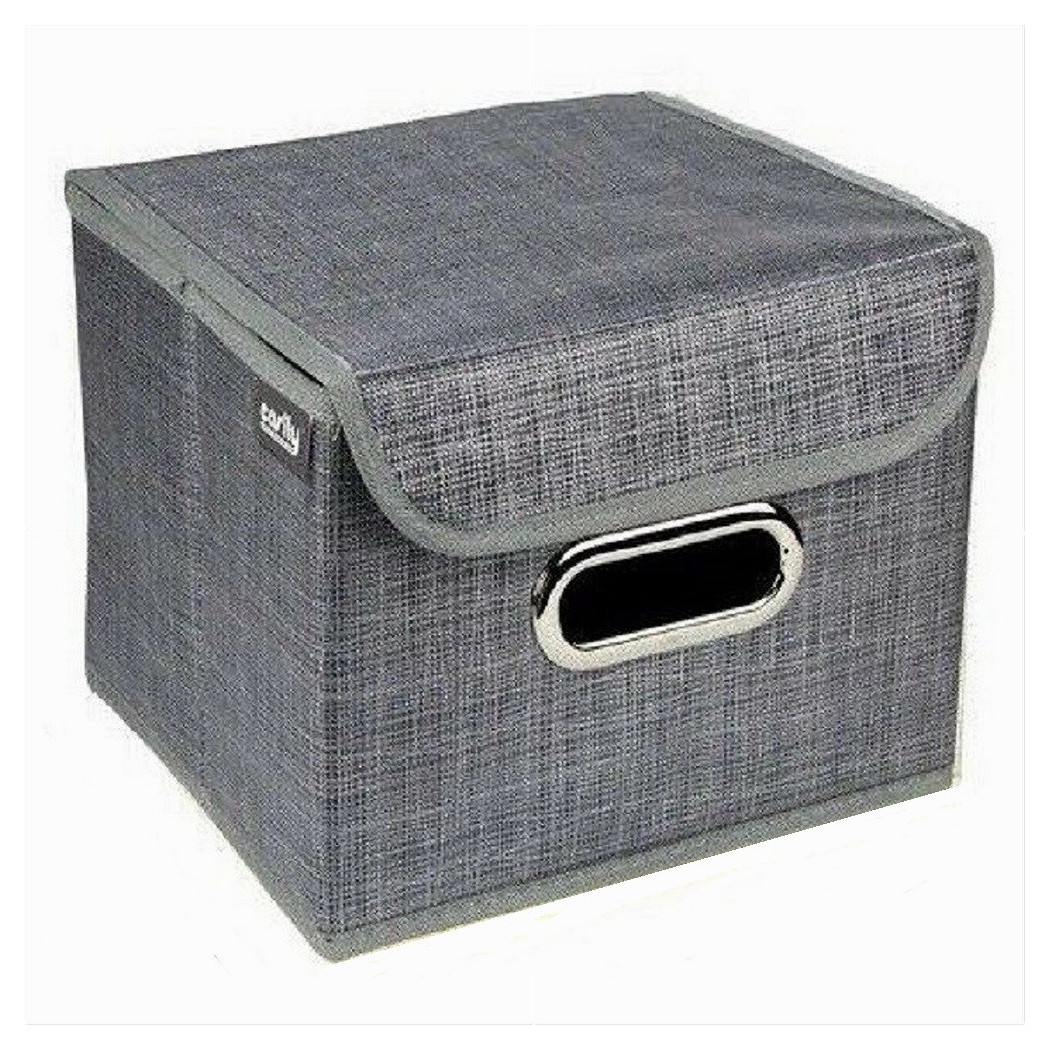foto del prodotto trade shop box scatola salvaspazio portatutto contenitore organizer 25 x 25 x 25 cm 69691 