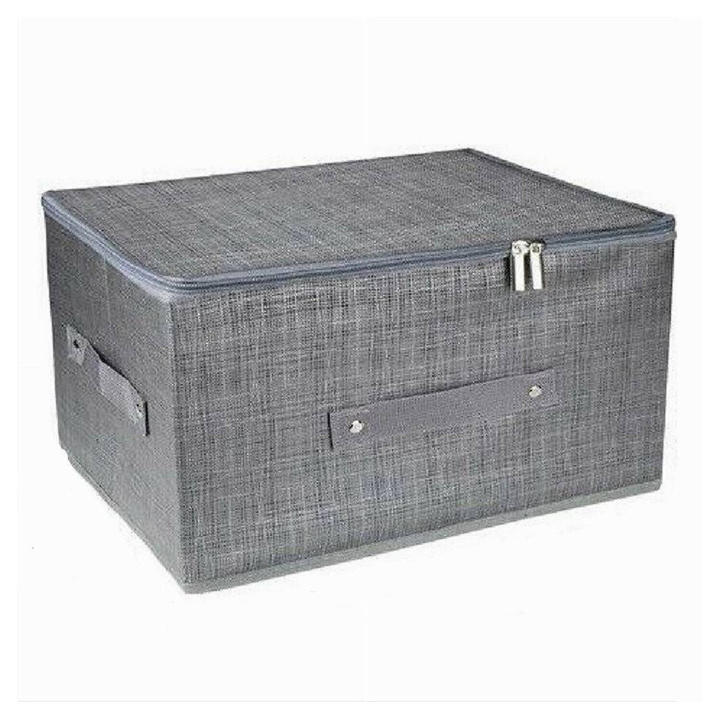 foto del prodotto trade shop box scatola salvaspazio portatutto contenitore organizer cerniera 79416 45x35x20cm 
