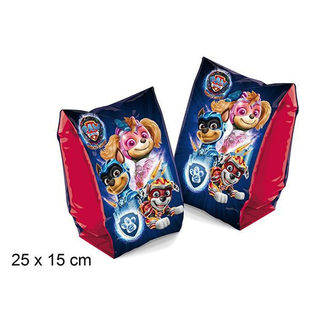 foto del prodotto trade shop braccioli gonfiabili paw patrol mare piscina nuoto per bambini manicotti 25x15cm 