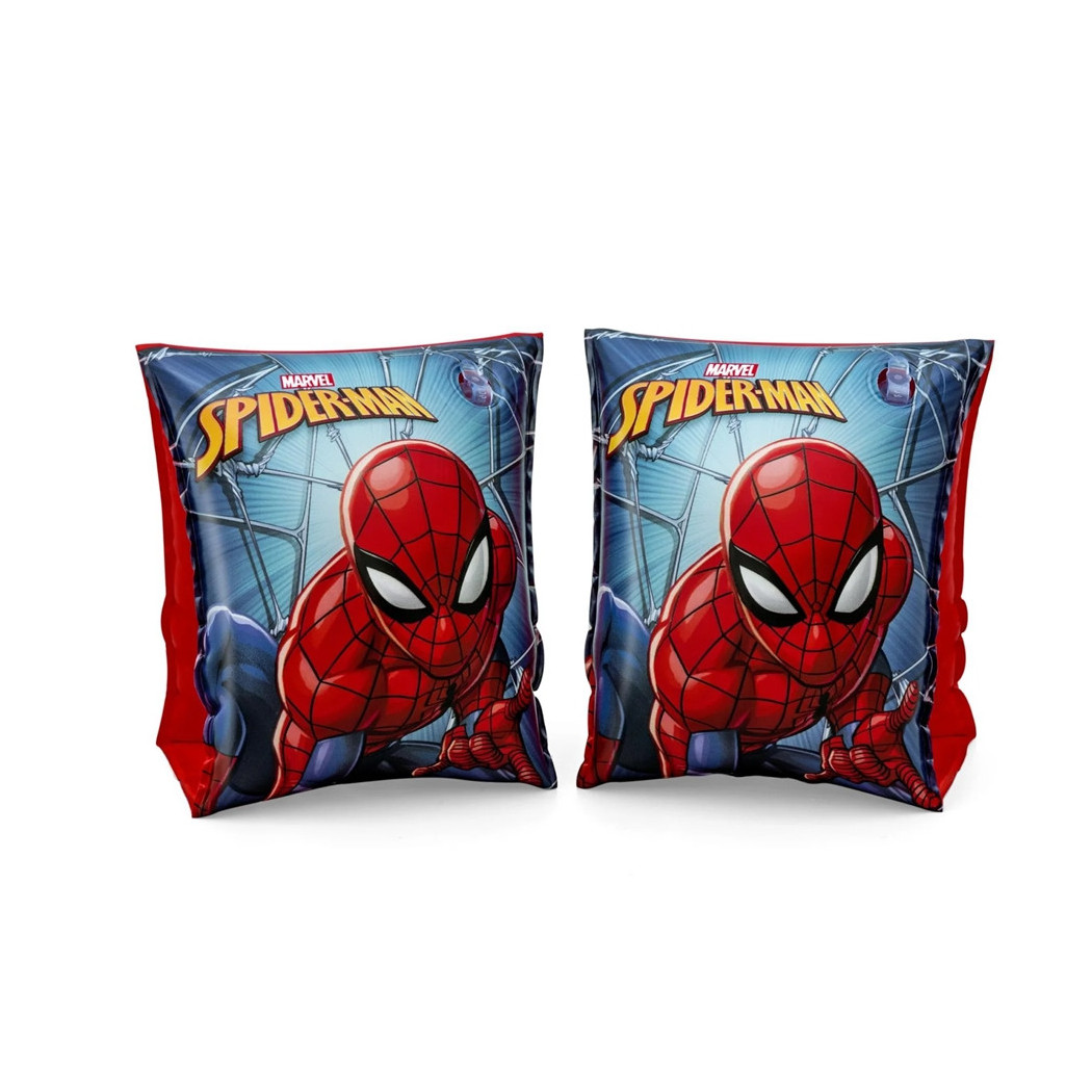 foto del prodotto trade shop braccioli gonfiabili stampa spiderman 23x15cm mare piscina estate per bambini 019943 
