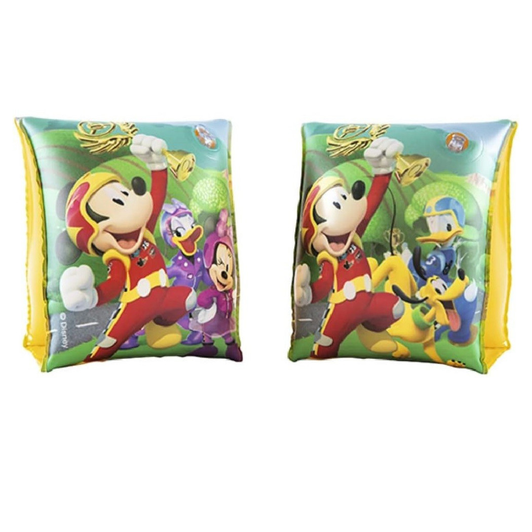 foto del prodotto trade shop braccioli mickey and the roarster topolino 23x15 cm piscina mare bambini 91002b 
