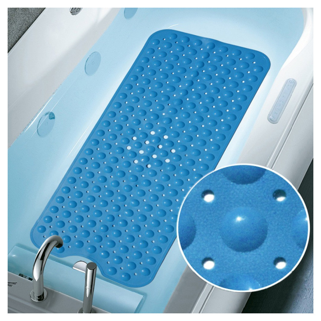 foto del prodotto trade shop bubble bath bagno doccia tappetino tappeto anti scivolo ventose gomma sicurezza 