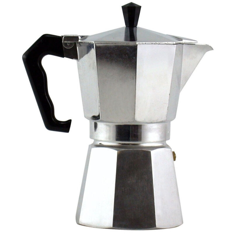 foto del prodotto trade shop caffettiera moka 3 tazze caffe maker espresso caffe 39 napoletana mezza 3 tazza 