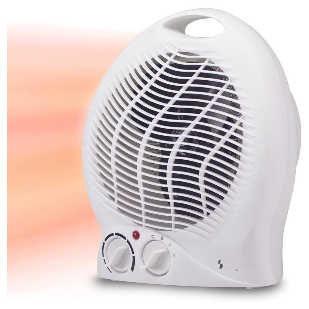 foto del prodotto trade shop caldobagno elettrico a basso consumo energetico stufa stufetta termoventilatore 