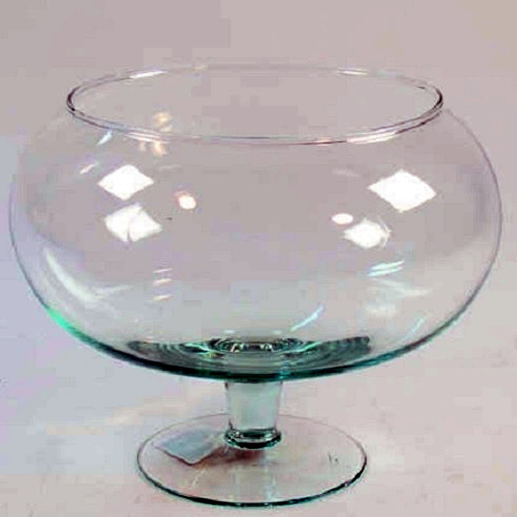 foto del prodotto trade shop calice ampolla boccia vetro 18cm h 14cm confetti centrotavola vaso fiori candela 