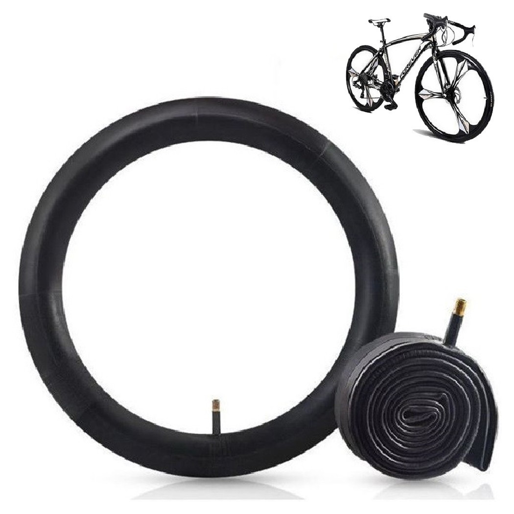 foto del prodotto trade shop camera aria bici ruote 28 quot 700 x 28 32 1x 5 8 1x 1 8 valvola regina italia 2860 