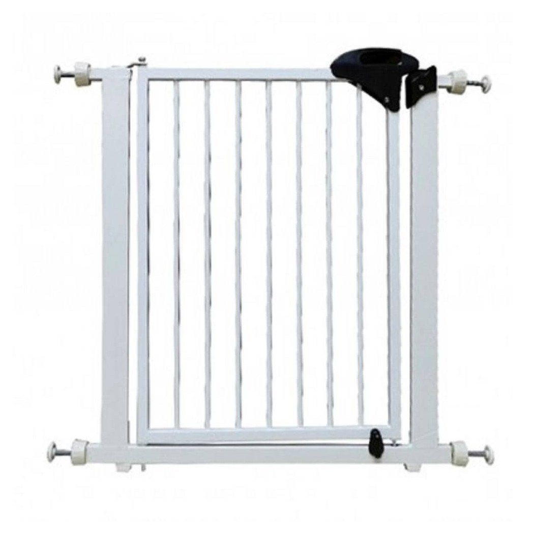 foto del prodotto trade shop cancelletto nobleza per cani cane larghezza regolabile 70 90 cm altezza 73 cm 