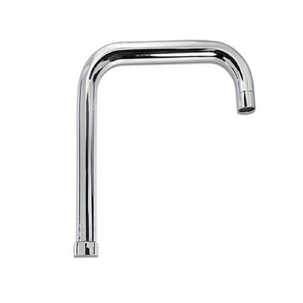 foto del prodotto trade shop canna di ricambio miscelatore rubinetto cucina lavello canna alta squadrato 22cm 