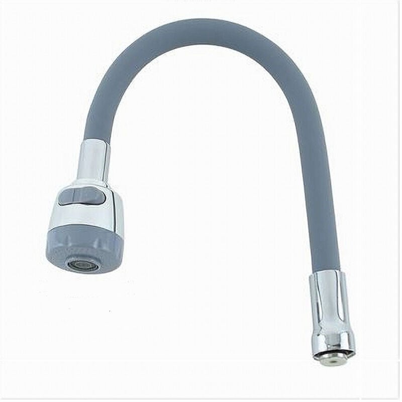 foto del prodotto trade shop canna ricambio miscelatore rompigetto rubinetto cucina flessibile grigio 87510 