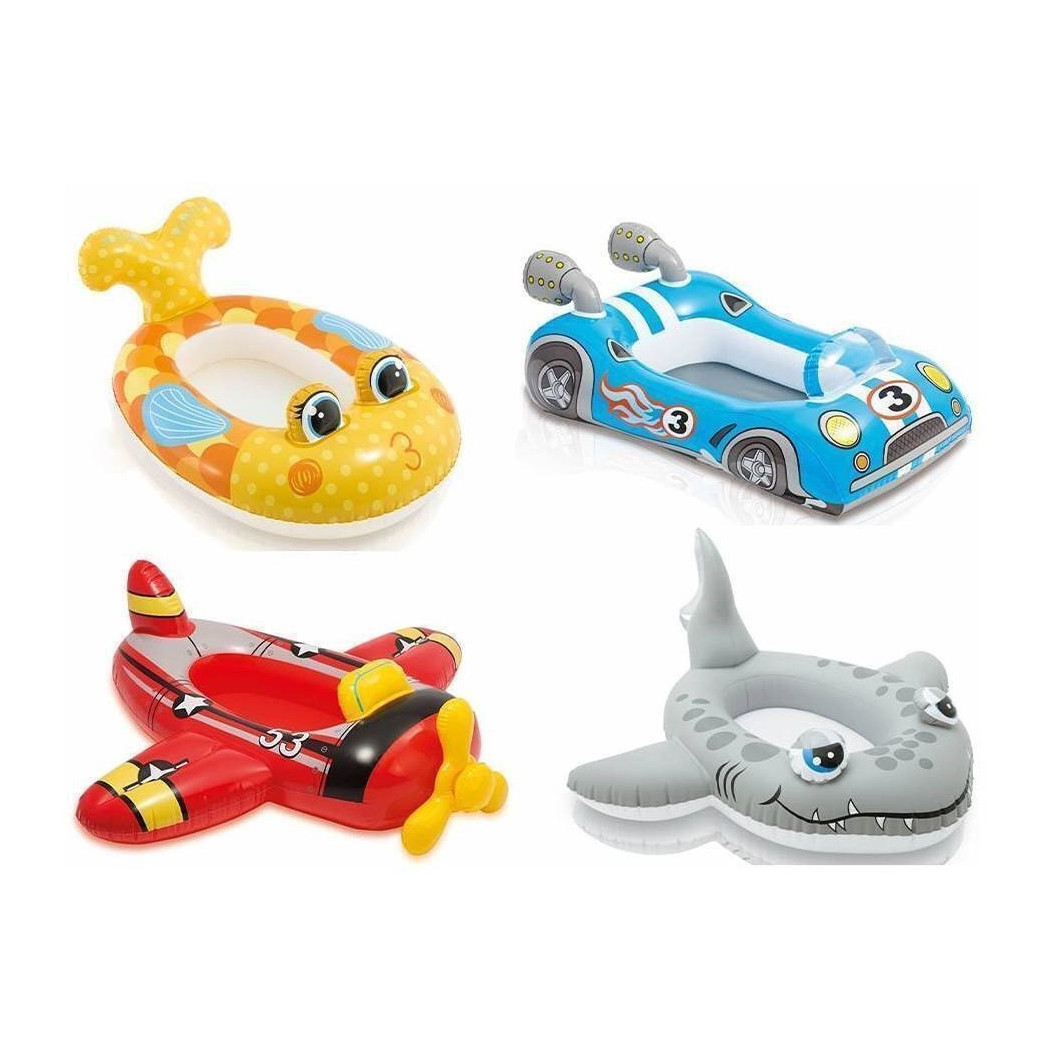 foto del prodotto trade shop canotto gonfiabile bambini canottini piscina mare estate modelli assortiti 59380 