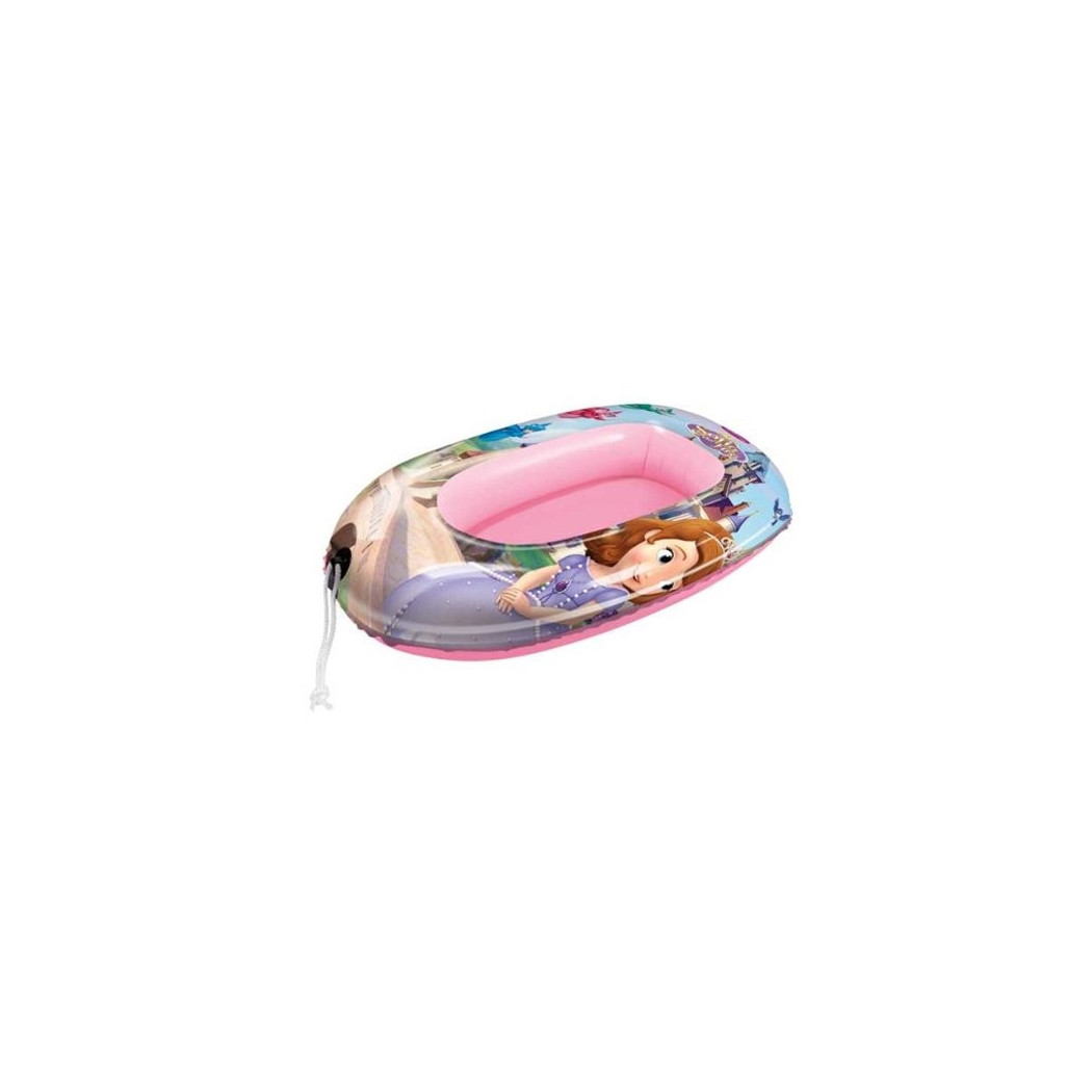 foto del prodotto trade shop canotto gonfiabile principessa sofia rosa 94 cm con laccio per trasporto 