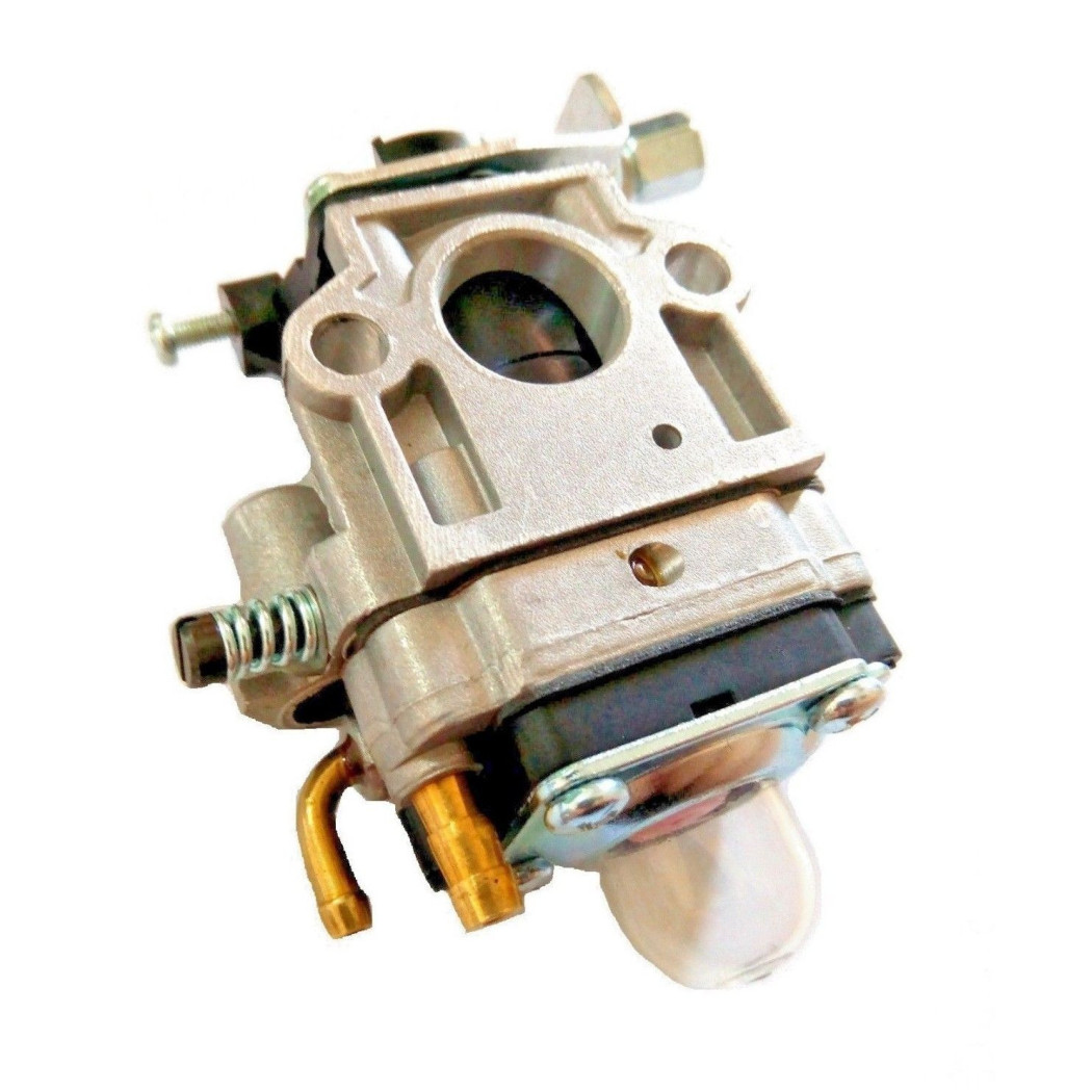 foto del prodotto trade shop carburatore per decespugliatore 2 tempi 43cc in lega alluminio foro 15mm 