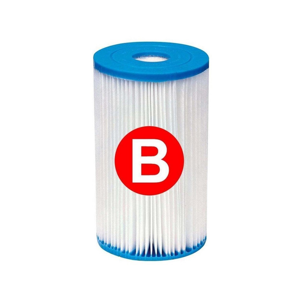 foto del prodotto trade shop cartuccia filtro grande tipo b per pompe 9.463l h ricambio pulizia piscina 29005 