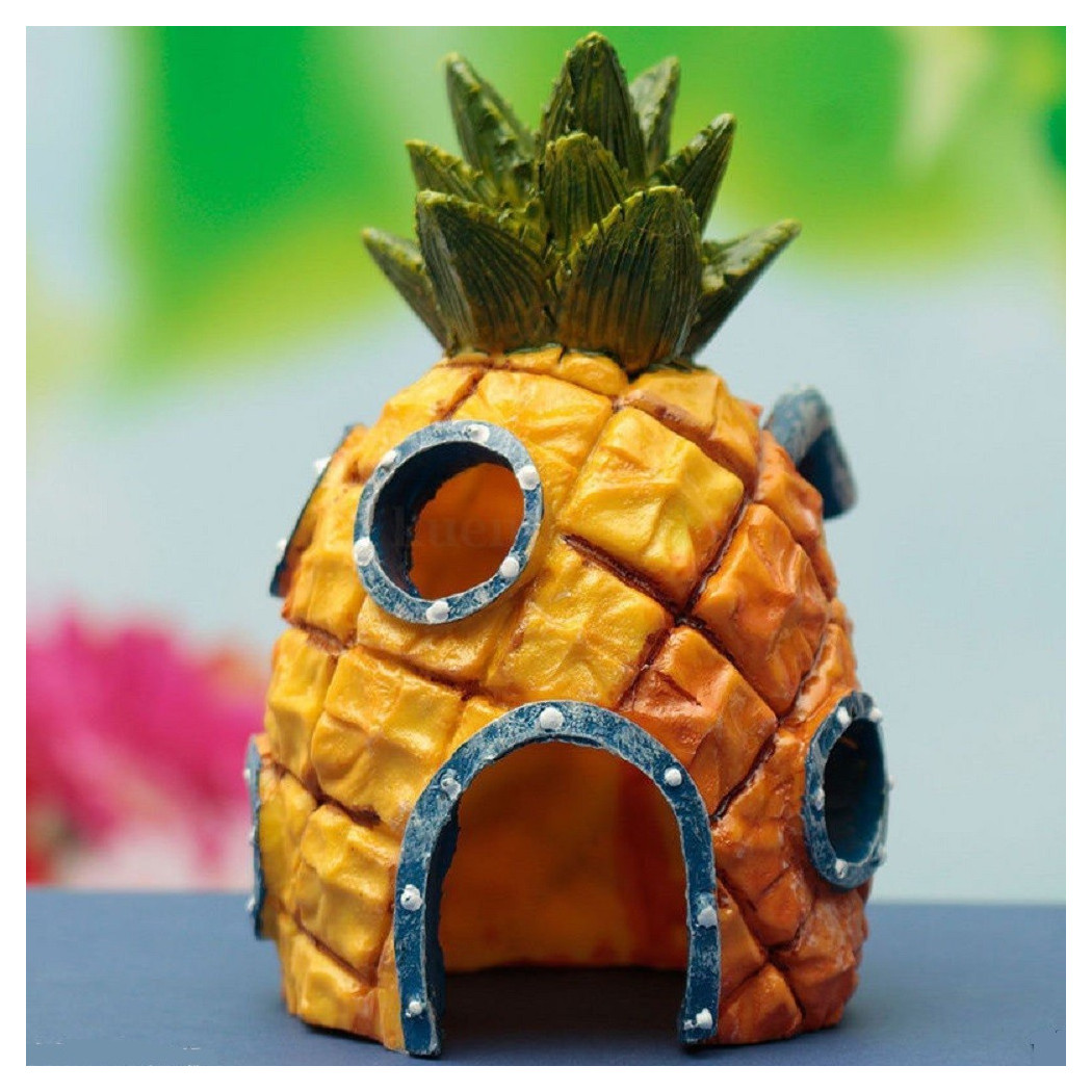 foto del prodotto trade shop casa casetta di spongebob ornamentale soprammobile ananas ornamento bambini 