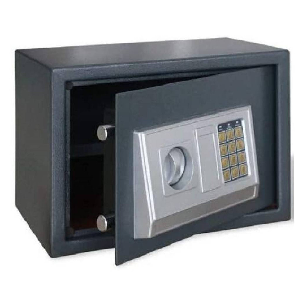 foto del prodotto trade shop cassaforte di sicurezza elettronica digitale resistente antifurto acciaio cw587 