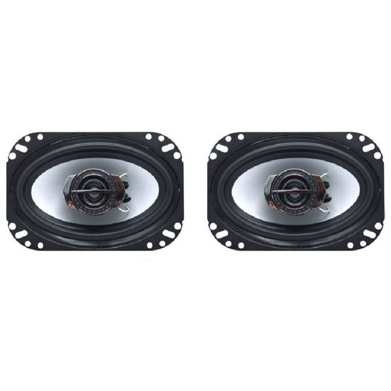 foto del prodotto trade shop casse per auto 300w 2 vie 4x6 coppia altoparlanti coassiali stereo maxtech sp 4x6 300w 