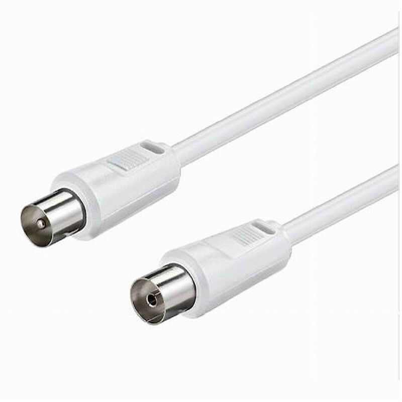foto del prodotto trade shop cavo antenna maschio femmina coax 15mt tv hdtv dvb t2 uhf vhf prolunga cav at15m 