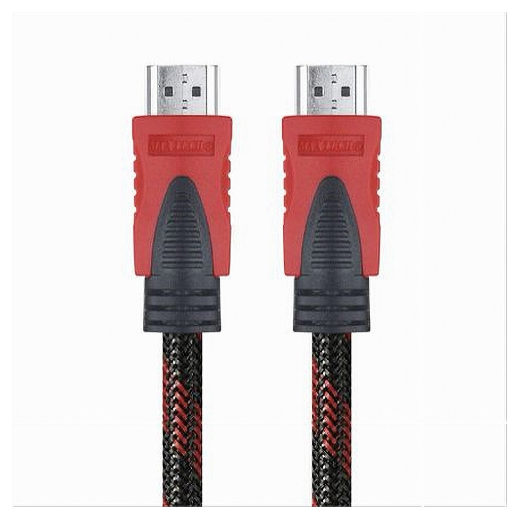 foto del prodotto trade shop cavo da hdmi a hdmi retinato da 3 metri per video 1080p 24k maxtech hdmi rt3m 