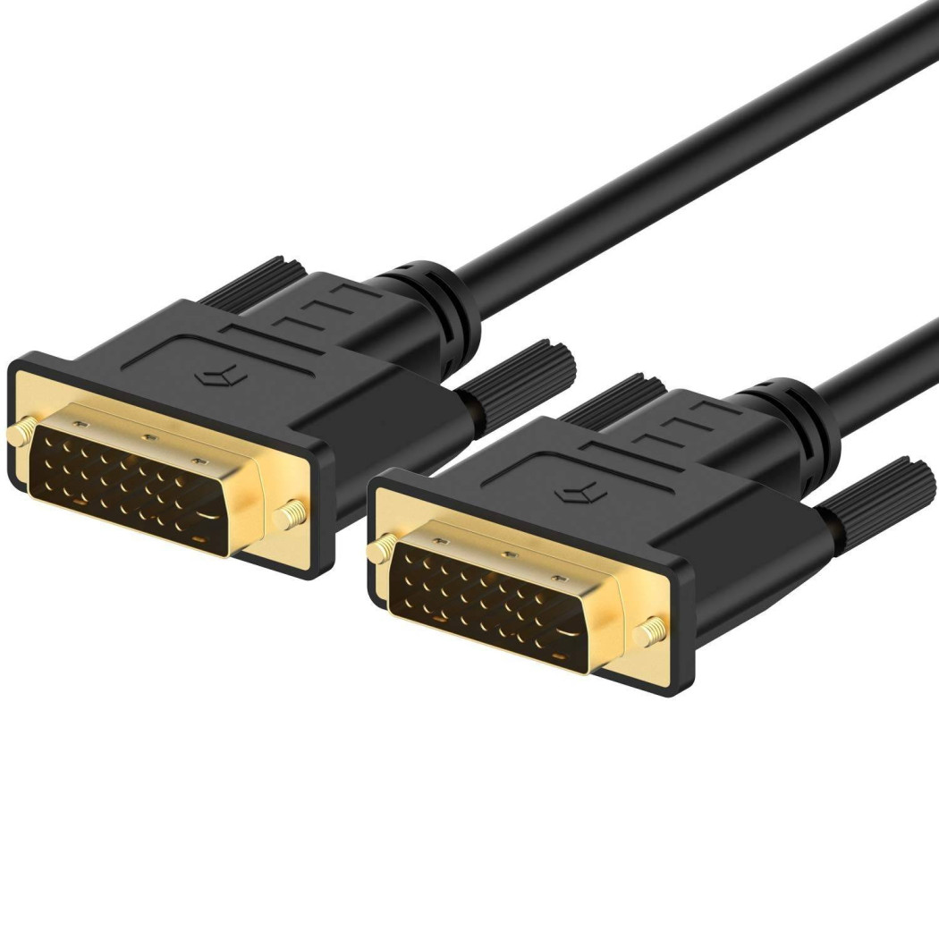 foto del prodotto trade shop cavo dvi a dvi dvi d 24 1 dual link 1080p per monitor pc proiettore da 5 metri 