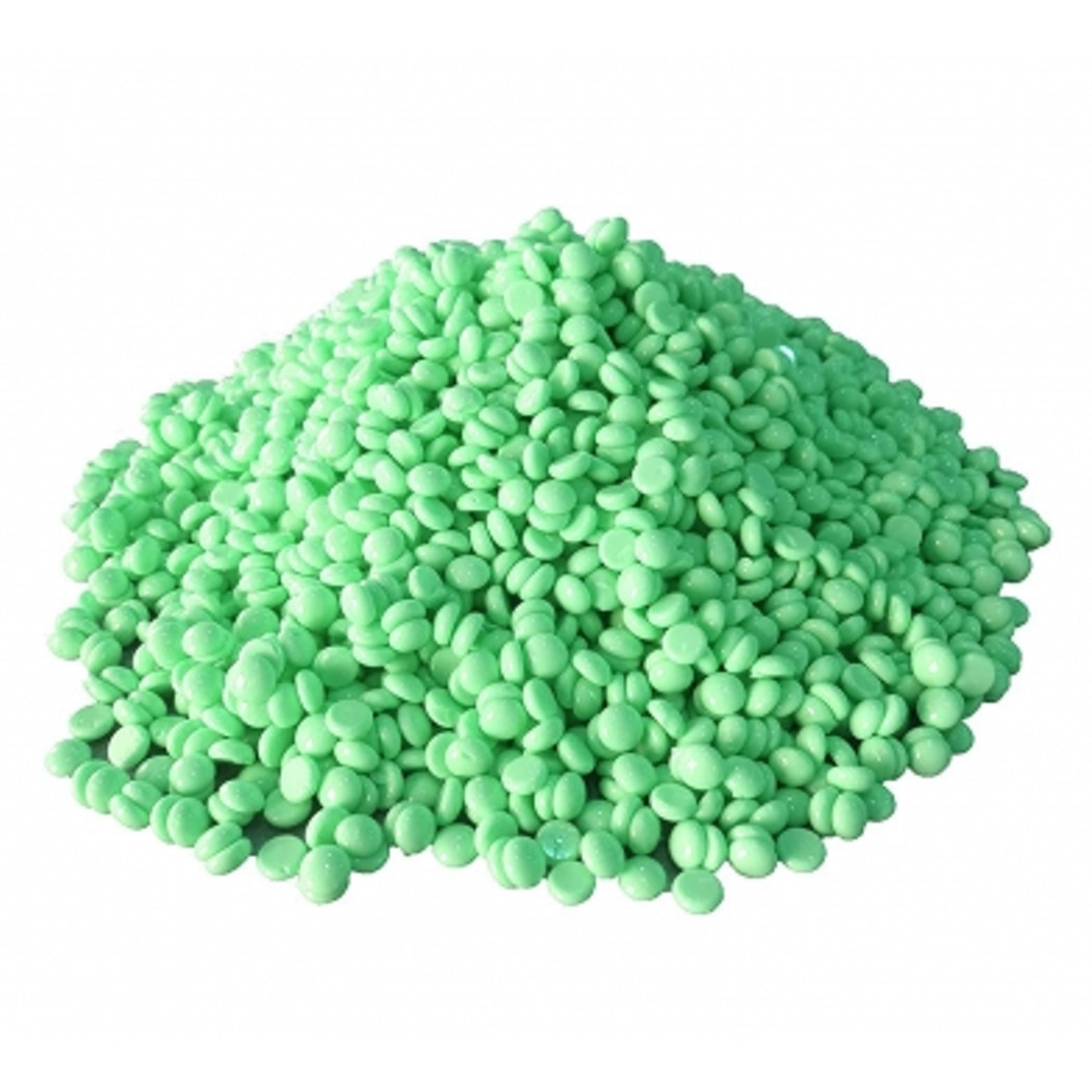foto del prodotto trade shop cera ceretta brasiliana indolore depilatoria liposolubile 500 gr clorofilla 