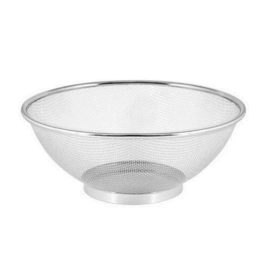 foto del prodotto trade shop cestino cestello colino setaccio rotondo scola pasta verdura diametro 28cm 