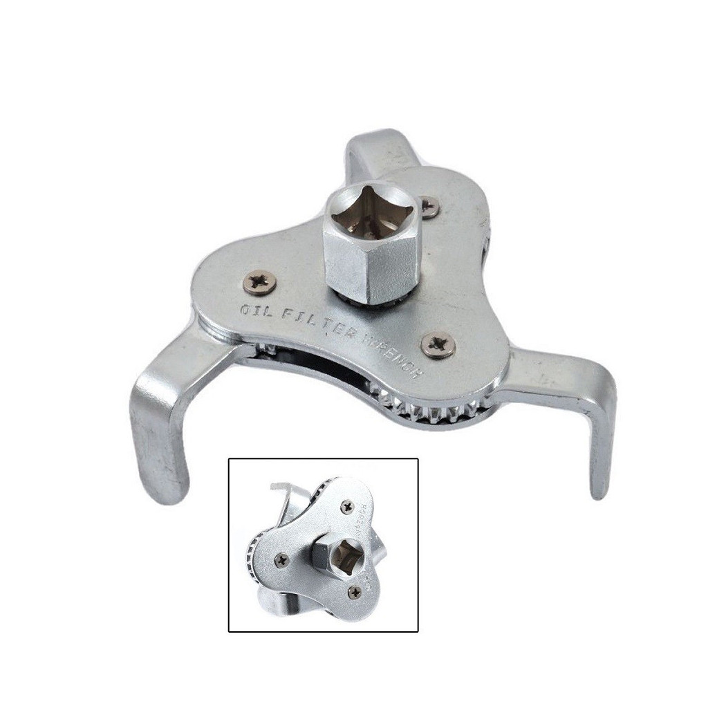 foto del prodotto trade shop chiave autostringente per filtro olio filtri motore auto moto da 6,2 a 12cm 