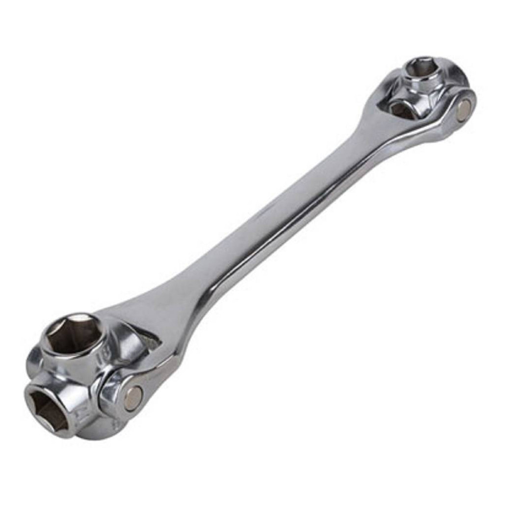 foto del prodotto trade shop chiave combinata multifunzione testa girevole 360 a bussola 12 a 19 mm 