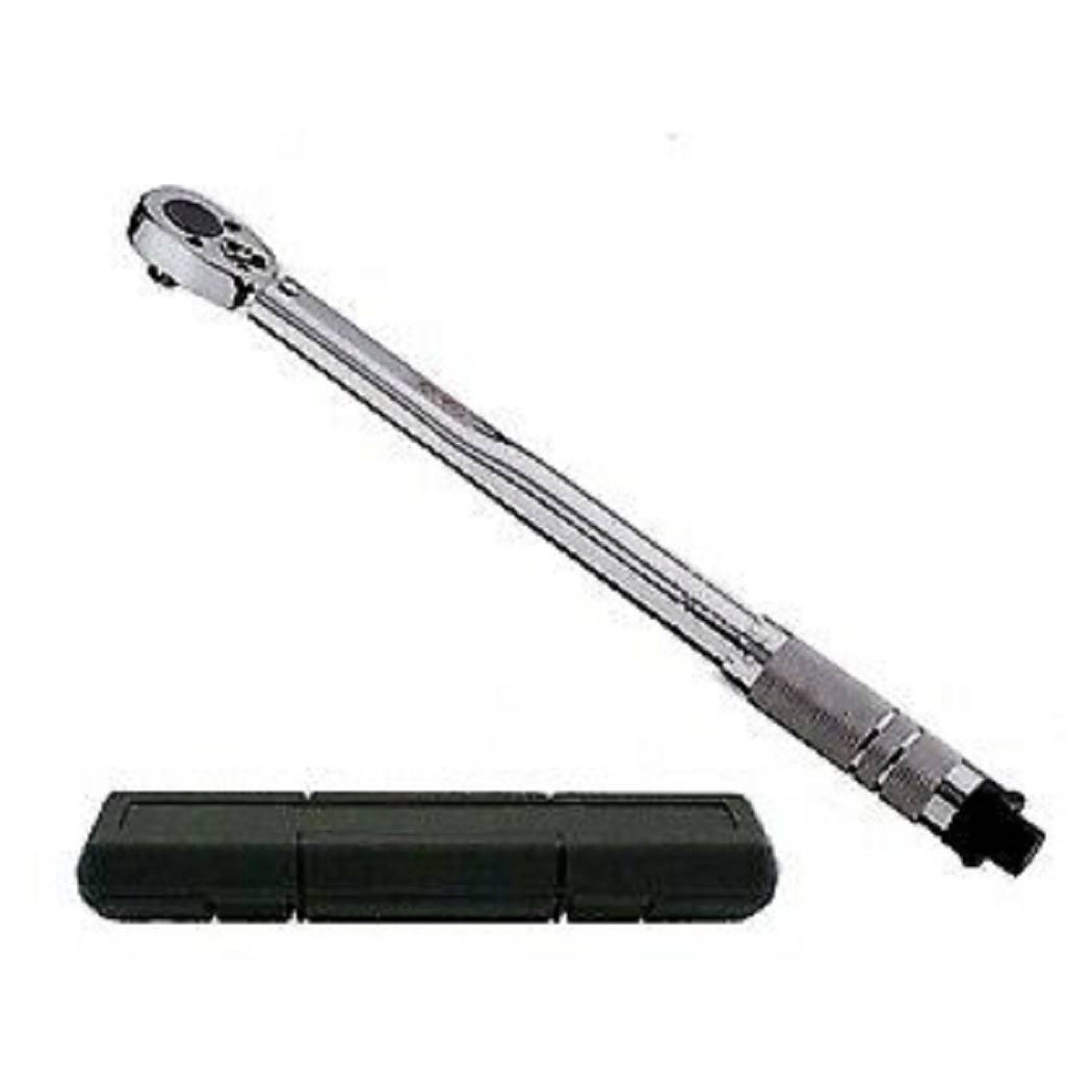 foto del prodotto trade shop - chiave dinamometrica/cricchetto reversibile 3/8 19-110 nm in custodia -