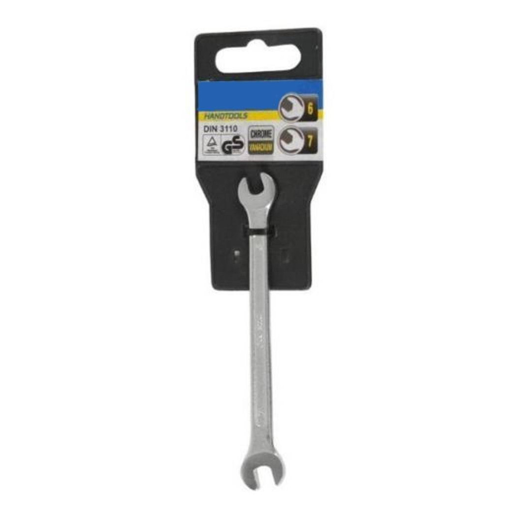 foto del prodotto trade shop chiave inglese 6 7 mm chrome vanadium chiavi attrezzo lavoro 