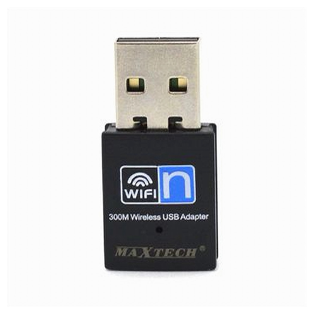 foto del prodotto trade shop chiavetta pennetta adattatore wireless wifi usb 300m nano pc computer maxtech wi fip002 