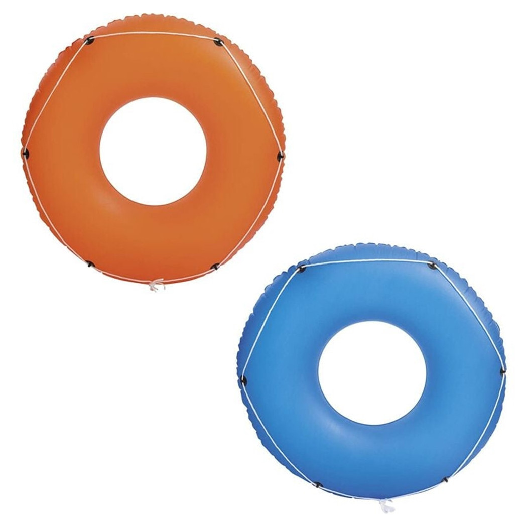 foto del prodotto trade shop ciambella salvagente gonfiabile galleggiante con corda summer blast da 119 cm 36120 