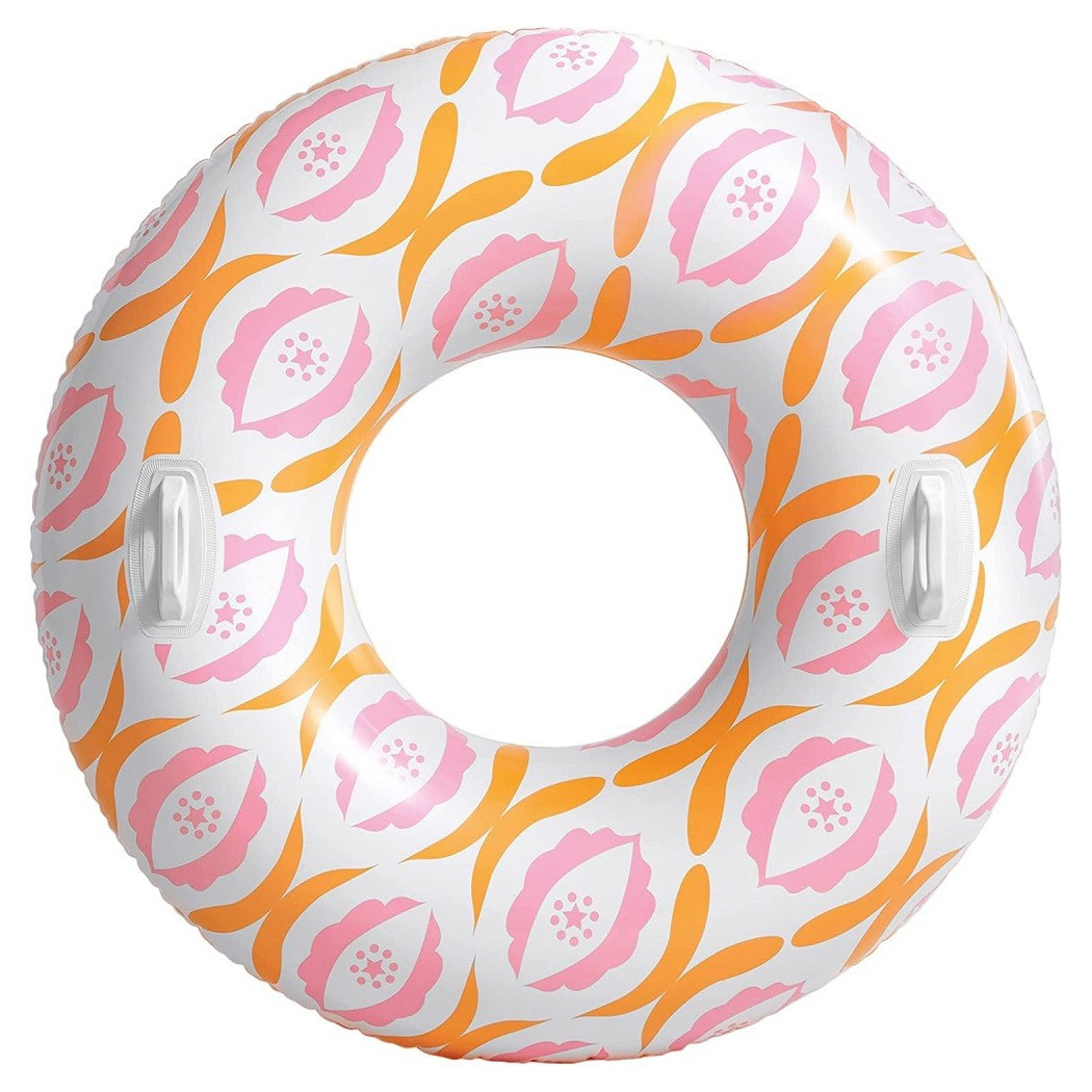 foto del prodotto trade shop ciambella timeless con maniglie 91 cm galleggiante gonfiabile piscina mare 56269 