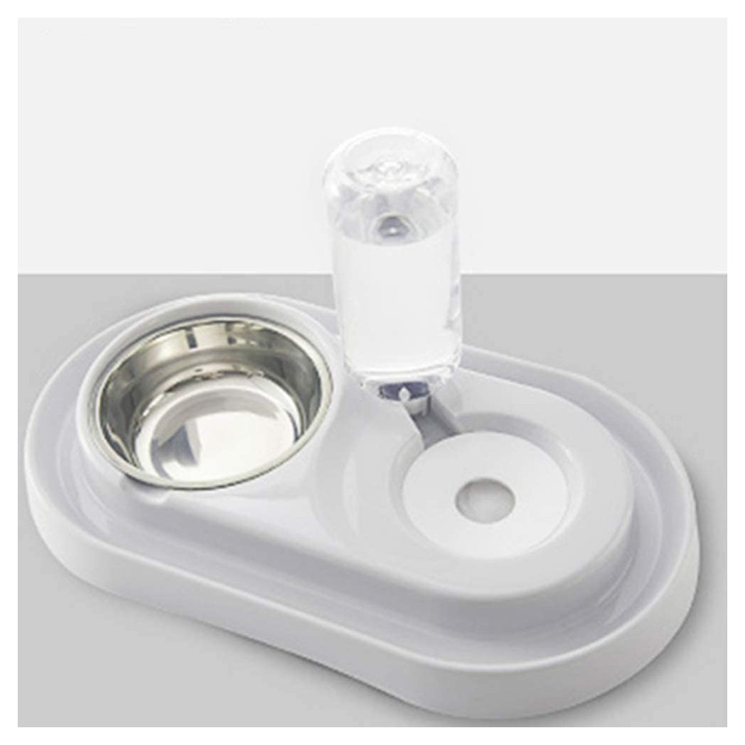 foto del prodotto trade shop ciotola in plastica per gatti cani piccoli animali domestici per alimenti acqua 