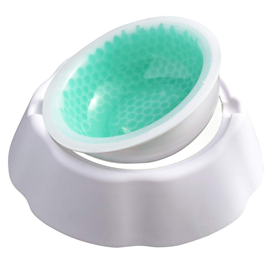 foto del prodotto trade shop ciotola refrigerata per cane e gatto acqua fresca per 8 ore freezer frosty bowl 
