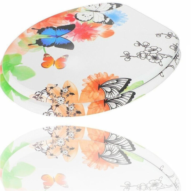 foto del prodotto trade shop cleafe copriwater copri water sedile wc bagno universale cerniere acciaio farfalle 3,5