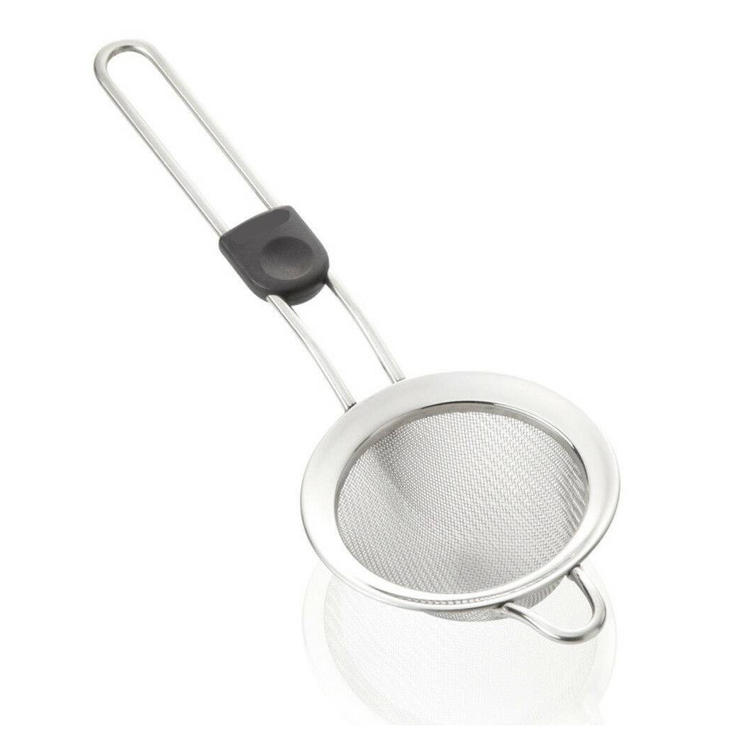 foto del prodotto trade shop colino da cucina passino diametro 7,5 cm in acciaio con manico incavo pollice 